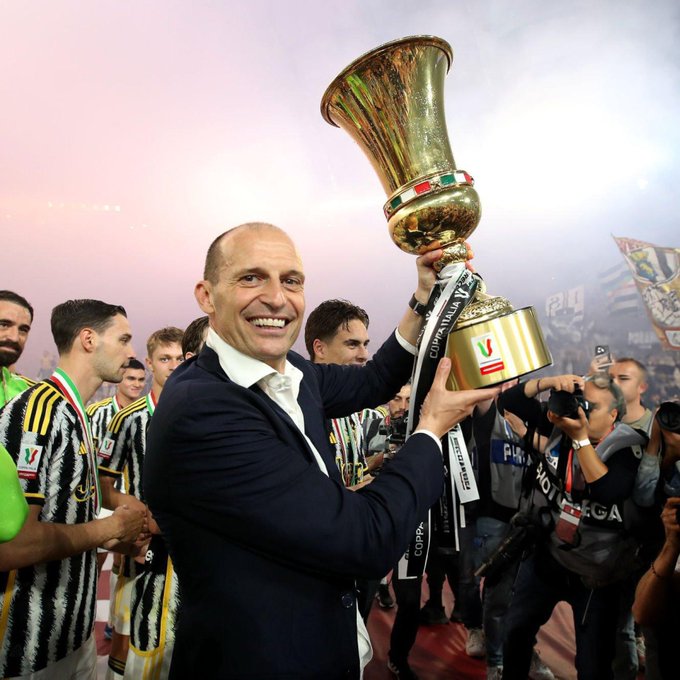 Max Allegri - La quindicesima coppa Italia della Juventus