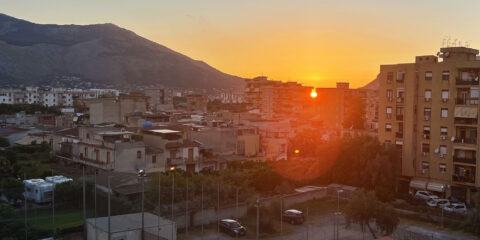 Sunset in Palermo