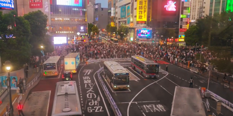 Shibuya crossing Tokyo Japan